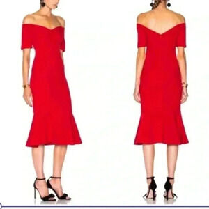 Cinq a Sept Marta Midi Sheath Formal Dress Size 0